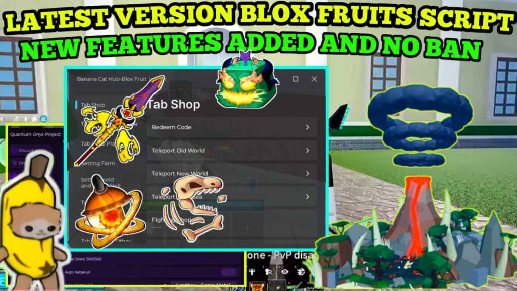 [NEW] Best Blox Fruit Scripts Anti Ban | Phrestroic Island Working | Dragon Strom Farm Added & More