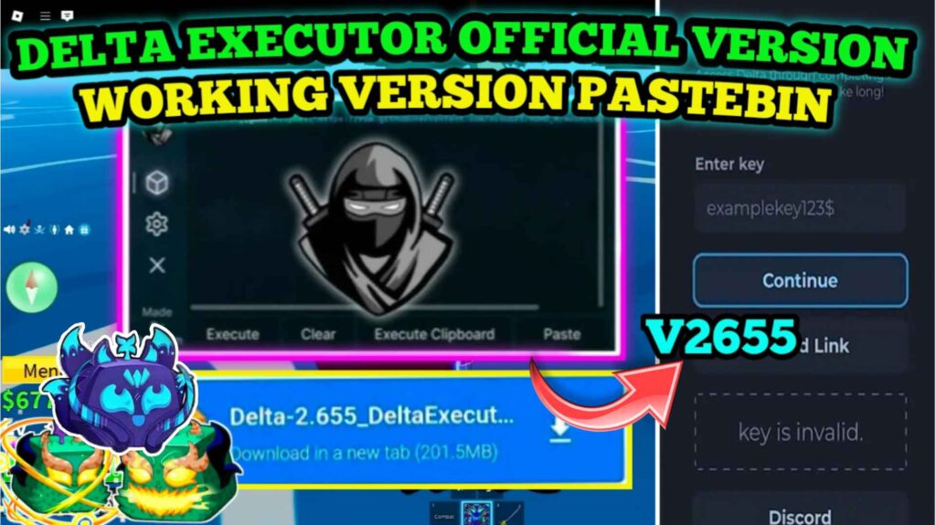 [NEW] Delta Executor Latest Version V2.655 | No Crash + Anti Detected | Best For Blox Fruit Script