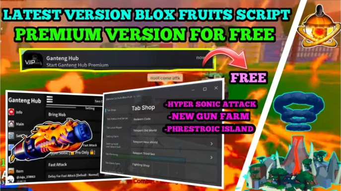 [FREE] Blox Fruit Script Gangteng Hub Premium | Devil Fruit Sniper | Phrestroic Island (No Key)