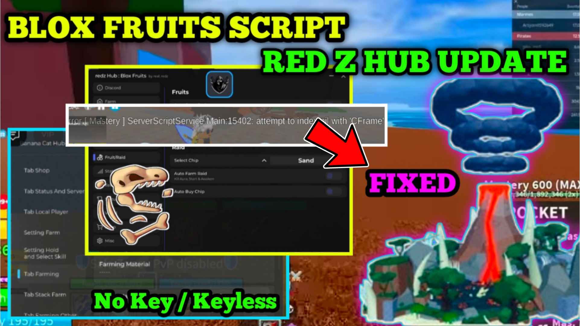 [NEW] Blox Fruit Farm Script | Maru Hub | Farm Lvl + Phrestroic Island | Fixed |Gun Mastery & More[8:46 PM]