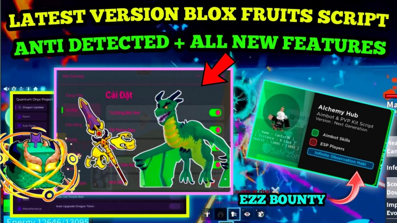 [UPDATE] Best Script For Blox Fruit | Auto Bounty Hunt + Aim Bot | Phrestroic Island (BEST) & More