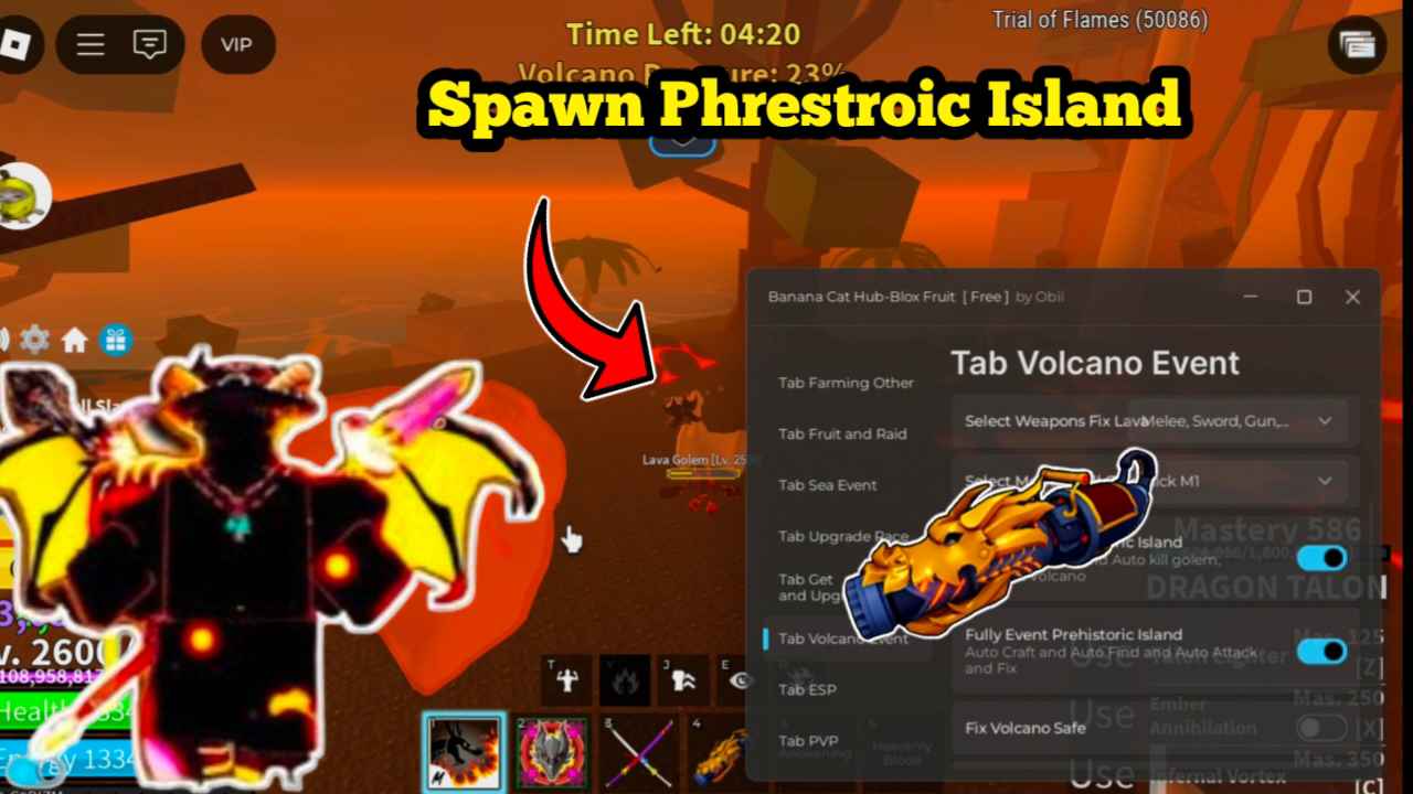 [FREE] Blox Fruit Script | Spawning Phrestroic Island , Get Every Items , Solo – (Showcase)