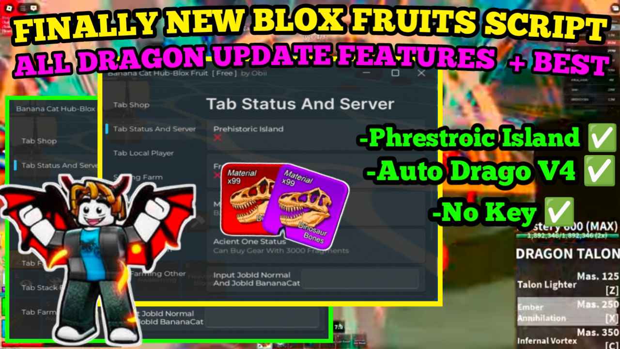 [BEST] Blox Fruit SCRIPT | Farm Lvl | Auto Bounty Hunt | Phrestroic Island | Fruit Rain & More