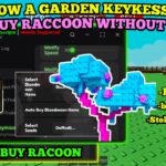 [NEW] Grow a Garden Auto Buy Racoon | Steal Candy BLOOSM | Farm Whole Garden & More