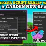 [NEW] Grow A Garden Script : Now Steal Real Items (Seeds , Fruit  , Pets) Not Patched With No Key