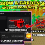 [NEW] Grow A Garden Script : Auto Craft Anti Bee Egg (Skip Honey + Skip Time) , Auto Old Server