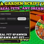 [NEW] Grow A Garden Script : Spawn Real Pets , Spawn Any Dream Pet , Placeable & Visual