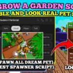 [FREE] Grow A Garden Script : Spawn Dream Pet , Placeable In Garden ( Old Server Hopper ) Best Script
