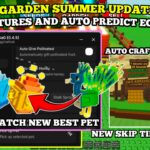 [Summer UPD] Grow A Garden Script : Auto Craft Summer Items (New Egg Prediction) – Auto New Wheather