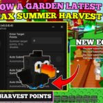 Grow A Garden Script : Egg Hatch New Esp , Fast Pet Growth , Get Insane Summer Points & More