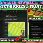 [FREE] Grow A Garden Script : Move Plant & Fruits , Infinite No Patch Sprinkler , Full Summer Event