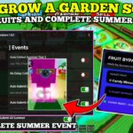 [FREE] Grow A Garden Script : Spawn CandyBloosm , Auto Complete Summer Event , Best Farming