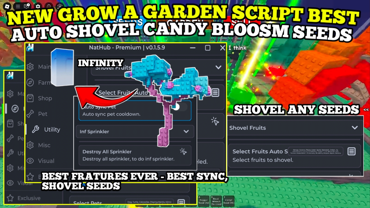 [FREE] Grow A Garden Script OP , Auto Solve Plant Seeds , Pet Sync , Infinity Sprinkler & More