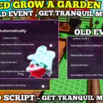 [OLD EVENTS] Grow A Garden Script , Spawn Dino Event , Auto Craft Dino Egg , Auto Zen Event & More