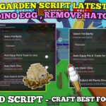 [SKIP TIME] Grow A Garden Script , Craft Dino Items , Craft Best Food , INF Mutation Pets & More