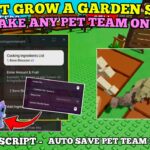 [PET TEAM] Grow A Garden Script , Auto Make Pet Team , Fast Cooldown? , Complete Cooking Event