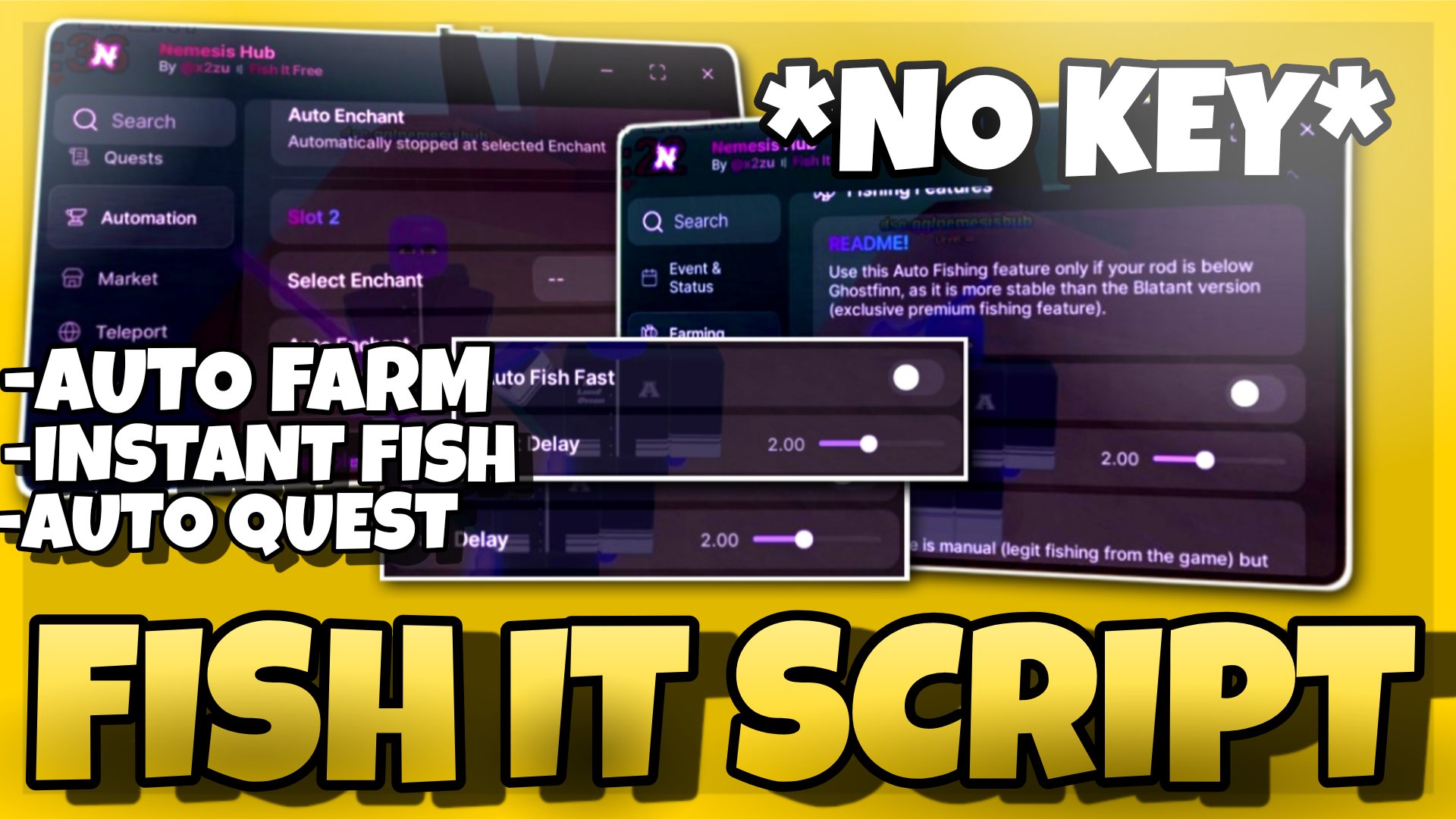 FISH IT script Free Pastebin 2025 *NO KEY* , Auto Instant Catch , Full Quest , Auto Farm π π