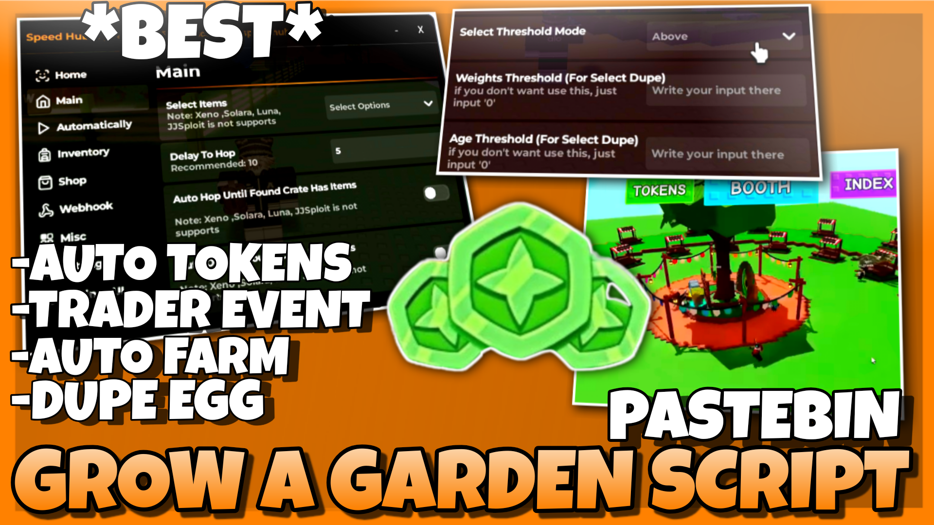 Grow A Garden Script *BEST* – Trader Update, Dupe Egg, Auto Farm, Switch Egg, Mobile & Pc๐